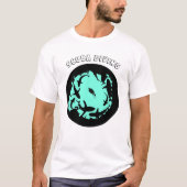 Plongée sous-marine avec requin dans Ocean Tshirt (Devant)