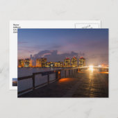 Plongée sur la carte postale de la jetée de Navarr (Devant / Derrière)