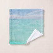 Plonger dans la mer des Caraïbes 4 (Gant de toilette)