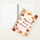 Plonger dans un planificateur quotidien personnali (Devant avec enveloppe)