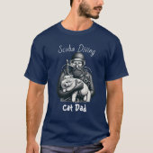 Plongeur sous-marin professionnel Fun T-Shirt pers (Devant)