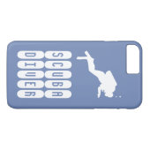 Plongeur. Un étui téléphonique pour les plongeurs (Dos (Horizontal))