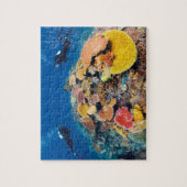 Plongeurs sous la mer Puzzle (Vertical)