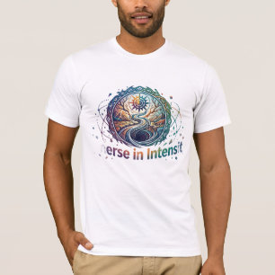 Plongez dans l'intensité – T-shirt graphique à éne