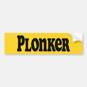Plonker Bumpersticker
