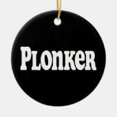 Plonker Keramisch Ornament (Voorkant)