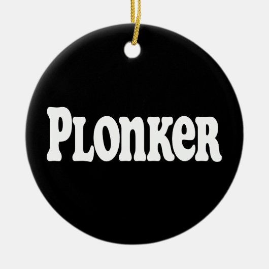 Plonker Keramisch Ornament (Voorkant)
