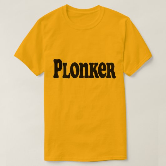 Plonker T-shirt (Design voorkant)