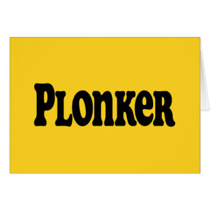 Plonker-Wenskaart