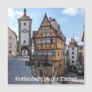 Plönlein in Rothenburg ob der Tauber (Duitsland)