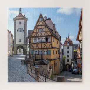 Plönlein in Rothenburg ob der Tauber (Duitsland) Legpuzzel