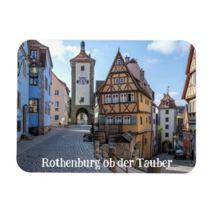 Plönlein in Rothenburg ob der Tauber (Duitsland) Magneet