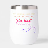 Plot Twist Funny Book Humor (Achterkant)