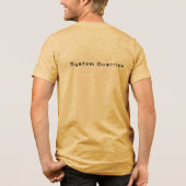 Plot Twist Stedelijke Kleding Politiek Tri-Blend Shirt (Achterkant)