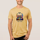 Plot Twist Stedelijke Kleding Politiek Tri-Blend Shirt (Voorkant)