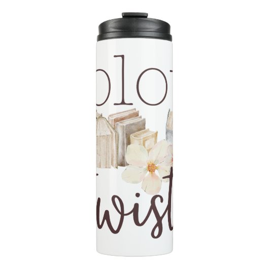 Plot Twist! Thermosbeker (Voorkant)