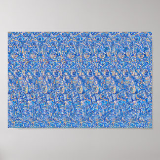 Plotseling afgeleid - verborgen 3D-print Poster