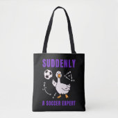 Plotseling een voetbalexpert draagtas (Voorkant)