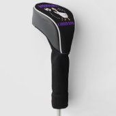 Plotseling een voetbalexpert golfheadcover (Schuin)