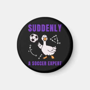 Plotseling een voetbalexpert magneet