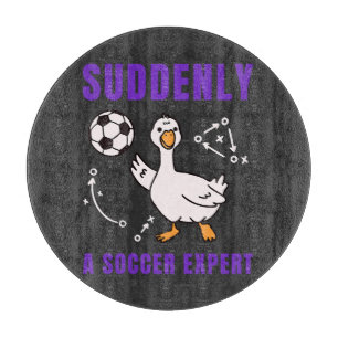 Plotseling een voetbalexpert snijplank