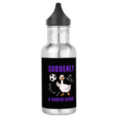 Plotseling een voetbalexpert waterfles  (Links)