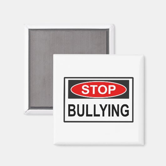 Plotseling stoppen rood magneet (Voorkant / Achterkant)