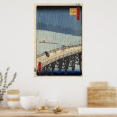 Plotselinge douche over de Shin-Ō hashi-brug en A Poster (Keuken)