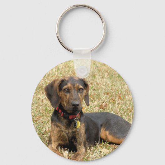 Plott Hound Sleutelhanger (Voorkant)