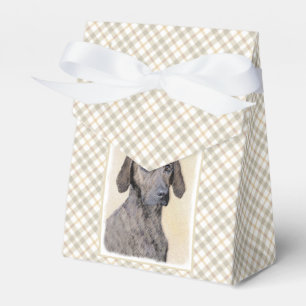 Plott Painting - Cute Original Dog Art Bedankdoosjes