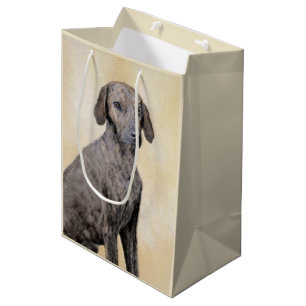 Plott Painting - Cute Original Dog Art Medium Cadeauzakje