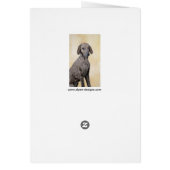 Plott Peinture - Cute Original Chien Art (Dos)