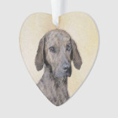 Plott Peinture - Cute Original Chien Art (devant)