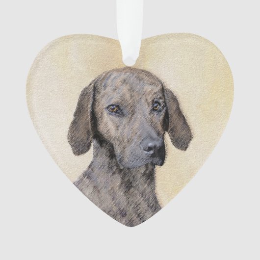Plott Peinture - Cute Original Chien Art (devant)