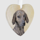 Plott Peinture - Cute Original Chien Art (devant)