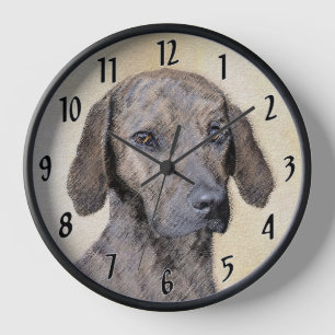 Plott Schilderij - Cute Originele Hond Kunst