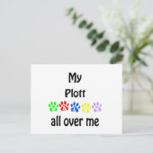 Plott Walks Design Briefkaart (Staand voorkant)