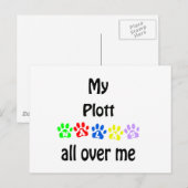 Plott Walks Design Briefkaart (Voorkant / Achterkant)