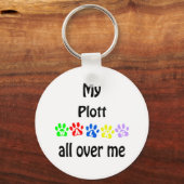 Plott Walks Design Sleutelhanger (Voorkant)