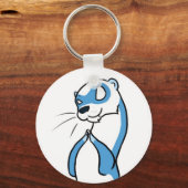 Plotting Ferret Sleutelhanger (Voorkant)