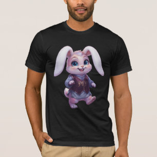 PLP LEPURO - Schattige Warrior Bunny King Grafisch T-shirt