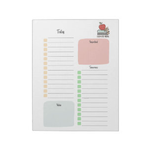 PLR Teacher to Do List Notitieblok