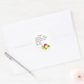 PLU-code voor appelen Ronde Sticker (Envelop)