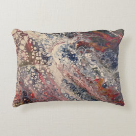 Pluche accent kussen