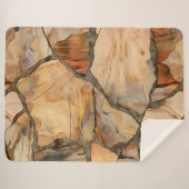 Pluche  Sherpa Fleece Gooi Sherpa Deken (Voorkant (horizontaal))