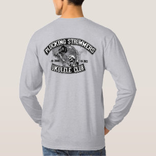 PLUCKSTRUMMERS PLUCTEN STERK STRUM LANG SLAAPJE T-SHIRT