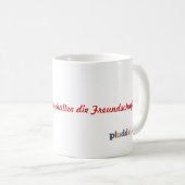 pluddel-tasse-büro-freundschaft koffiemok (Voorkant rechts)