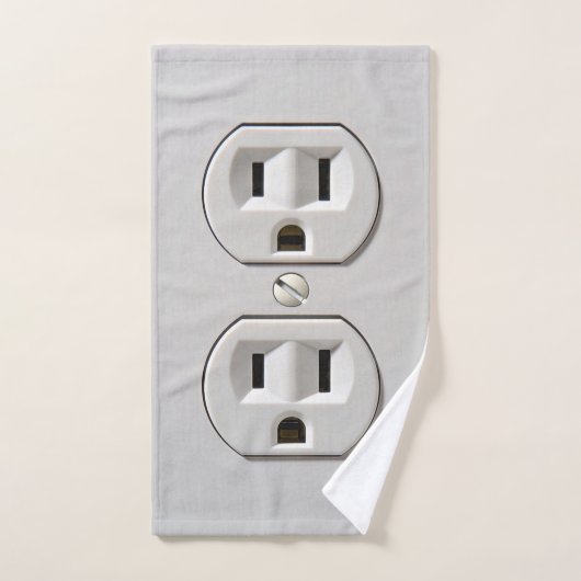 Plug-in de prise électrique (Serviette à main)