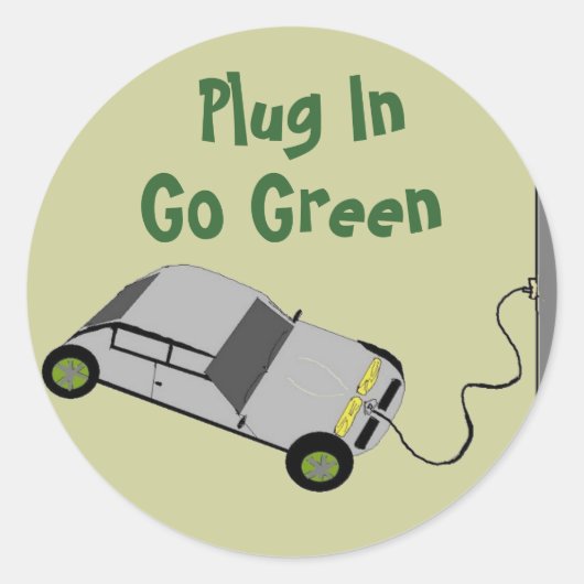 Plug-In, Devenez écolo - autocollants (Devant)