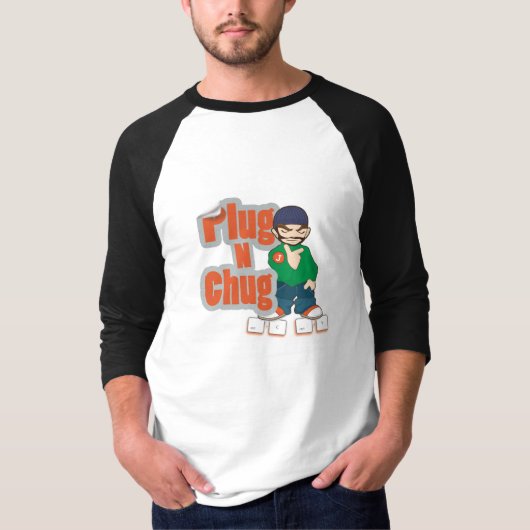 Plug N Chug T-shirt (Voorkant)